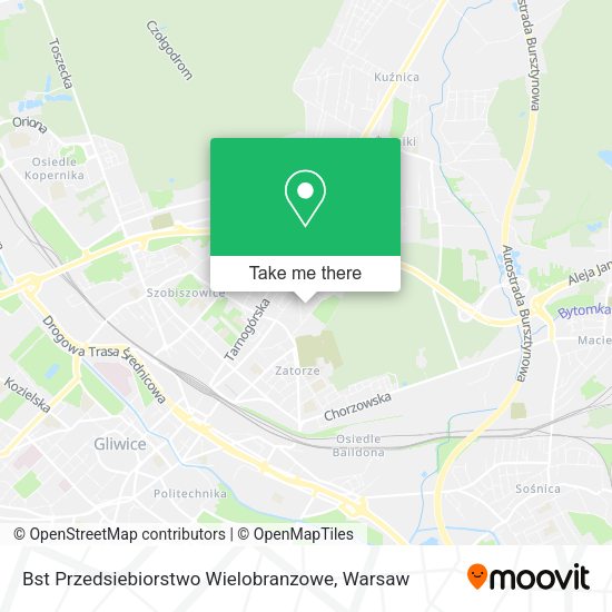 Bst Przedsiebiorstwo Wielobranzowe map