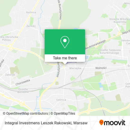 Карта Integral Investmens Leszek Rakowski