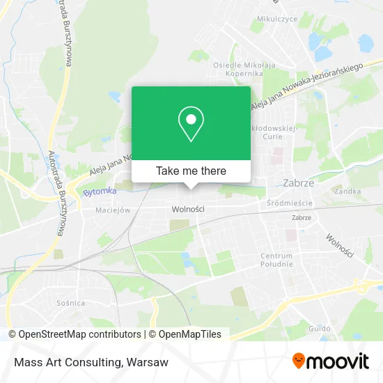 Mass Art Consulting map