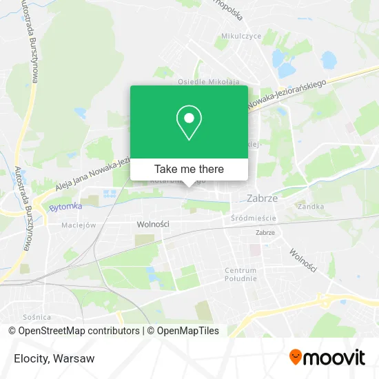 Карта Elocity