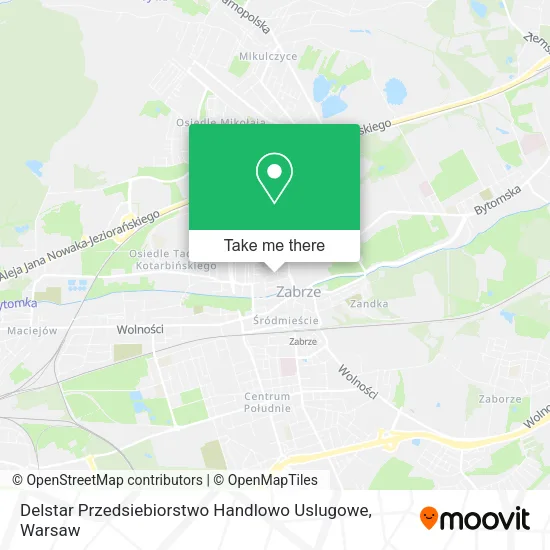 Карта Delstar Przedsiebiorstwo Handlowo Uslugowe