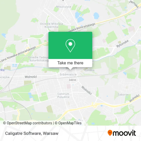 Карта Caligatre Software
