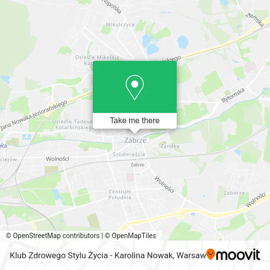 Карта Klub Zdrowego Stylu Życia - Karolina Nowak
