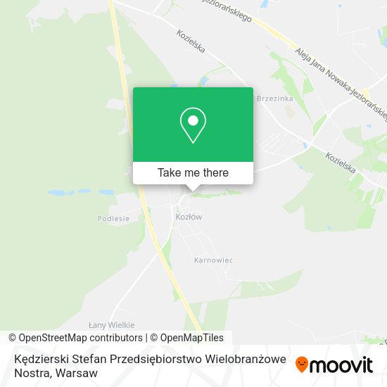 Kędzierski Stefan Przedsiębiorstwo Wielobranżowe Nostra map