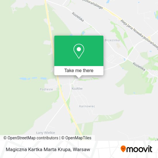 Magiczna Kartka Marta Krupa map