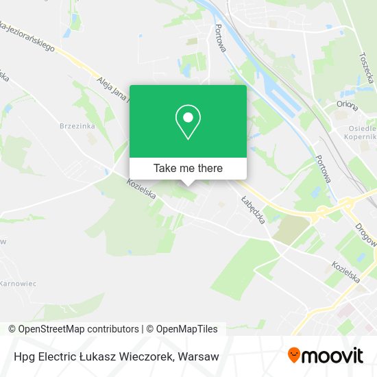 Hpg Electric Łukasz Wieczorek map