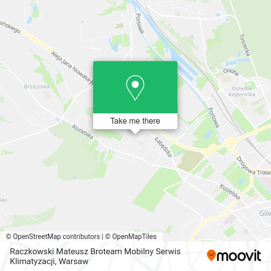 Raczkowski Mateusz Broteam Mobilny Serwis Klimatyzacji map