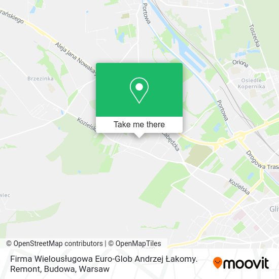 Firma Wielousługowa Euro-Glob Andrzej Łakomy. Remont, Budowa map