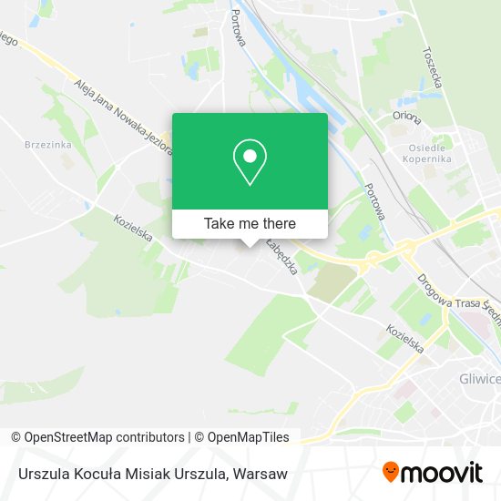 Urszula Kocuła Misiak Urszula map