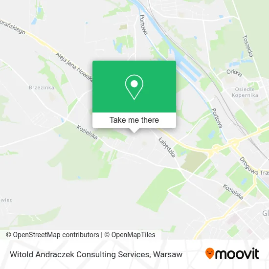 Карта Witold Andraczek Consulting Services