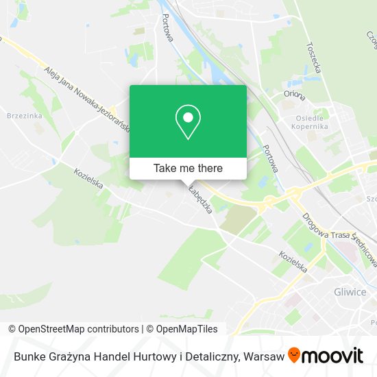 Bunke Grażyna Handel Hurtowy i Detaliczny map