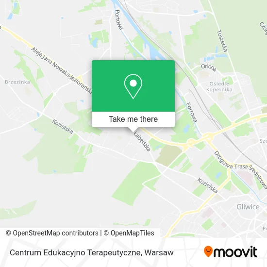 Centrum Edukacyjno Terapeutyczne map