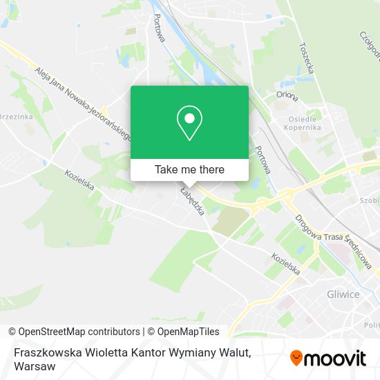 Fraszkowska Wioletta Kantor Wymiany Walut map