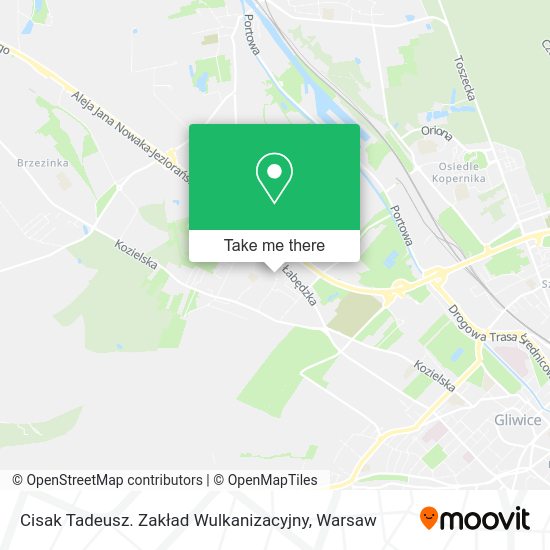 Cisak Tadeusz. Zakład Wulkanizacyjny map