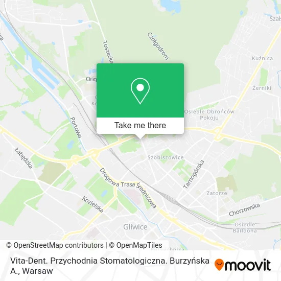 Карта Vita-Dent. Przychodnia Stomatologiczna. Burzyńska A.