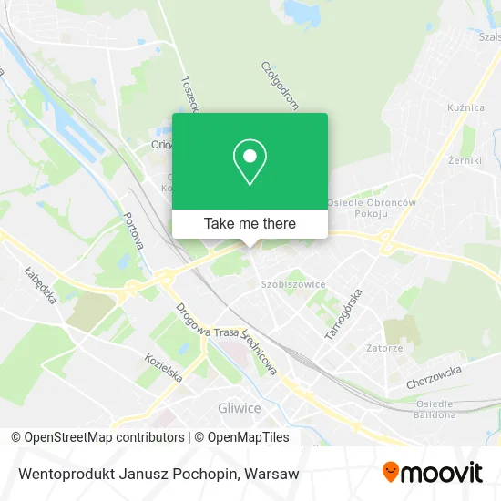 Карта Wentoprodukt Janusz Pochopin