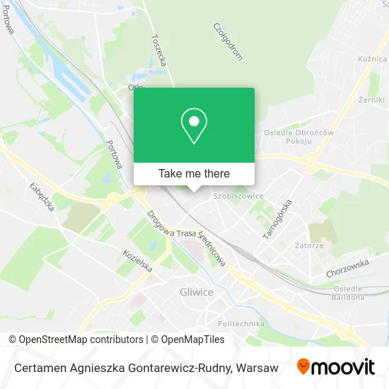 Карта Certamen Agnieszka Gontarewicz-Rudny