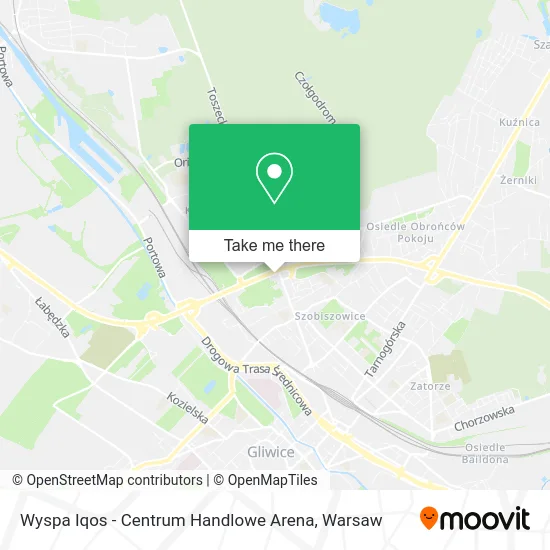 Карта Wyspa Iqos - Centrum Handlowe Arena