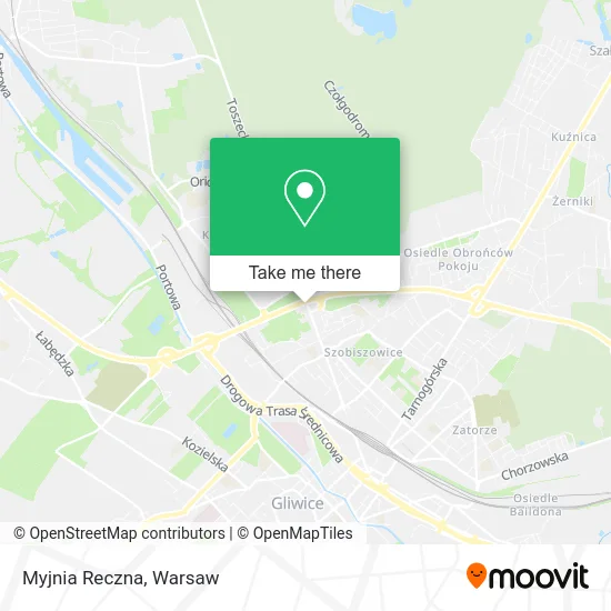 Карта Myjnia Reczna