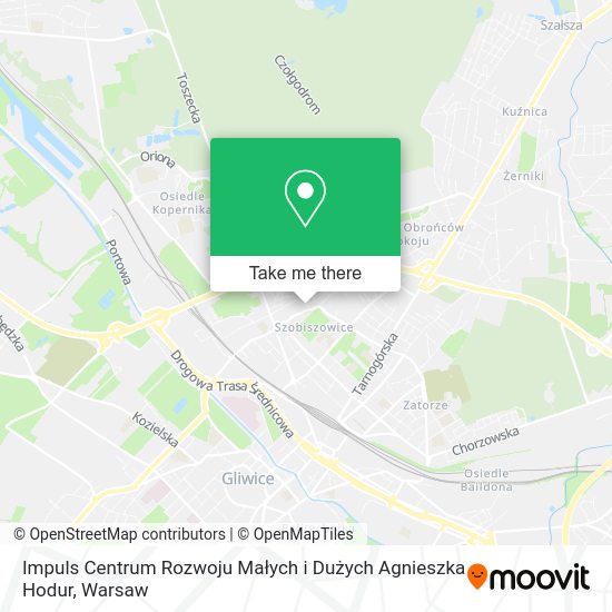 Impuls Centrum Rozwoju Małych i Dużych Agnieszka Hodur map