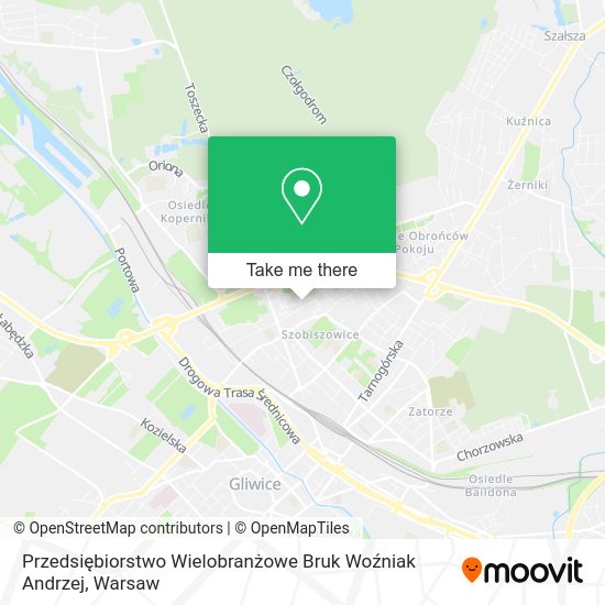 Przedsiębiorstwo Wielobranżowe Bruk Woźniak Andrzej map