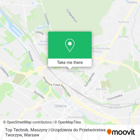 Top Technik. Maszyny i Urządzenia do Przetwórstwa Tworzyw map