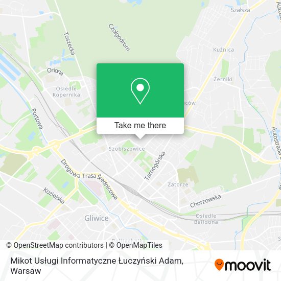 Mikot Usługi Informatyczne Łuczyński Adam map