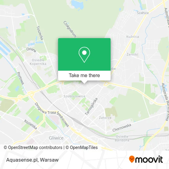 Карта Aquasense.pl