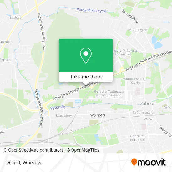 eCard map