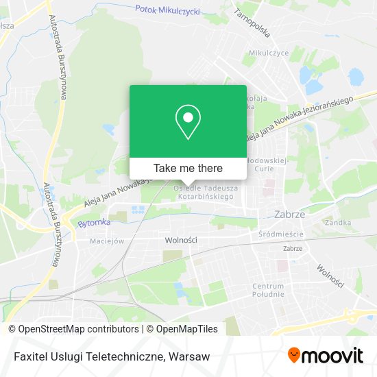 Faxitel Uslugi Teletechniczne map