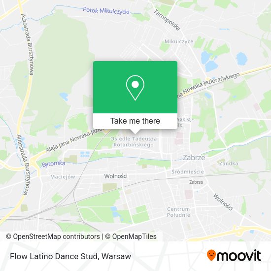 Flow Latino Dance Stud map