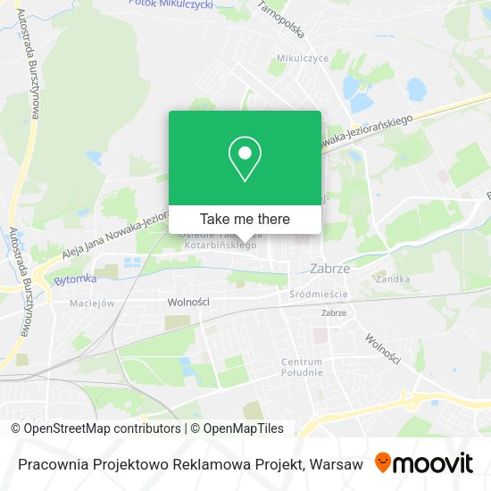 Pracownia Projektowo Reklamowa Projekt map