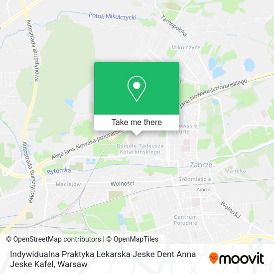 Indywidualna Praktyka Lekarska Jeske Dent Anna Jeske Kafel map