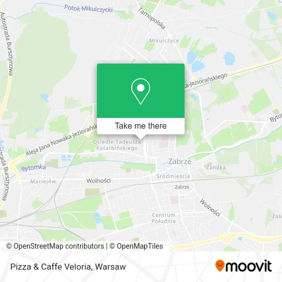 Карта Pizza & Caffe Veloria