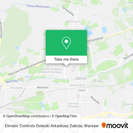 Карта Elmatic Controls Dolecki Arkadiusz Zabrze