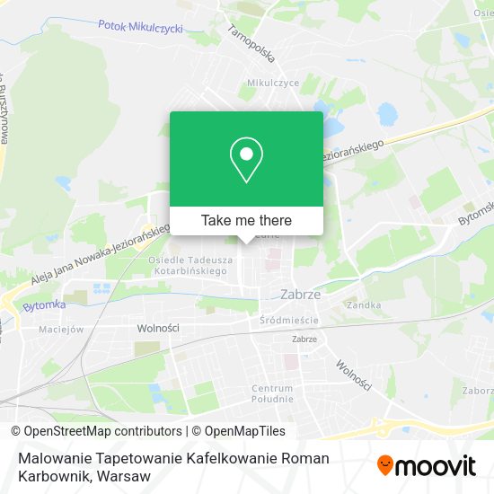 Malowanie Tapetowanie Kafelkowanie Roman Karbownik map