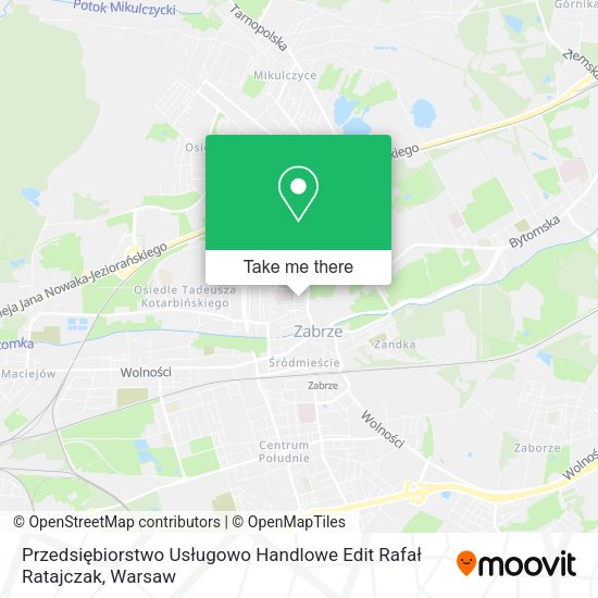 Przedsiębiorstwo Usługowo Handlowe Edit Rafał Ratajczak map