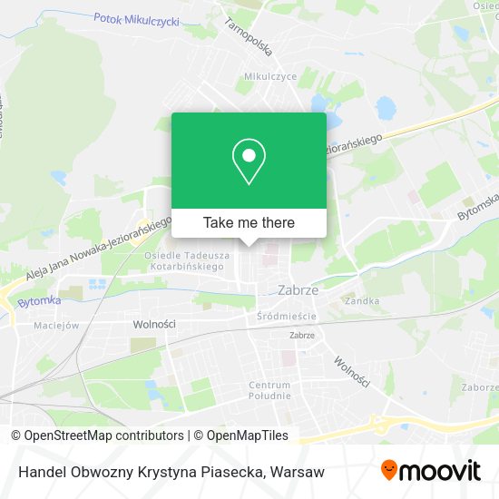 Handel Obwozny Krystyna Piasecka map