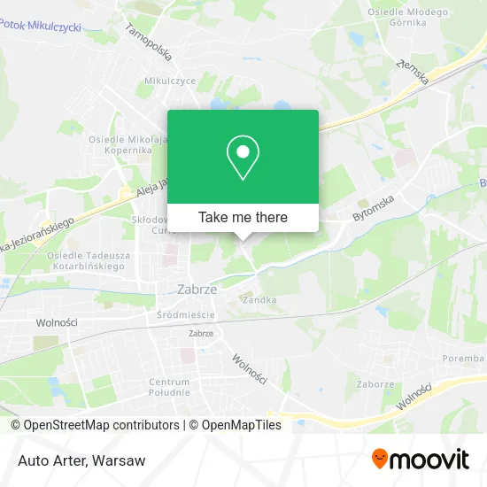 Карта Auto Arter