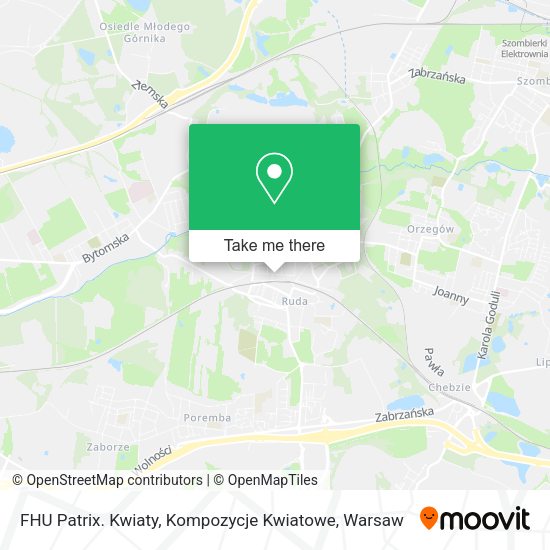 FHU Patrix. Kwiaty, Kompozycje Kwiatowe map