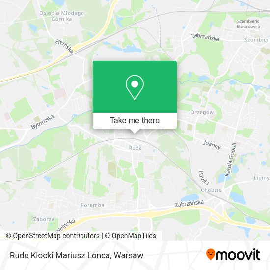 Rude Klocki Mariusz Lonca map