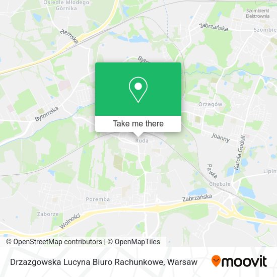 Drzazgowska Lucyna Biuro Rachunkowe map