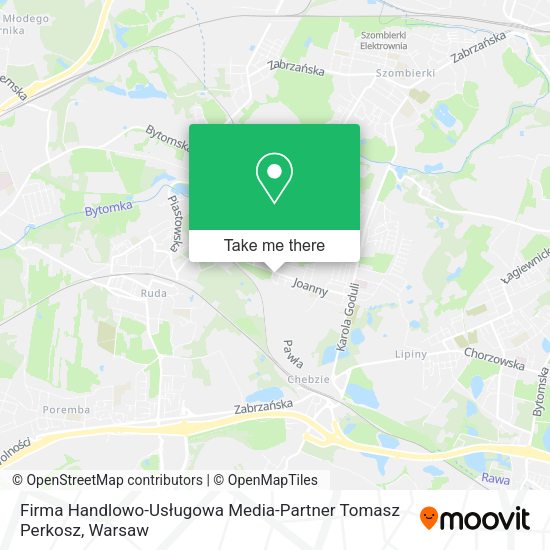 Firma Handlowo-Usługowa Media-Partner Tomasz Perkosz map