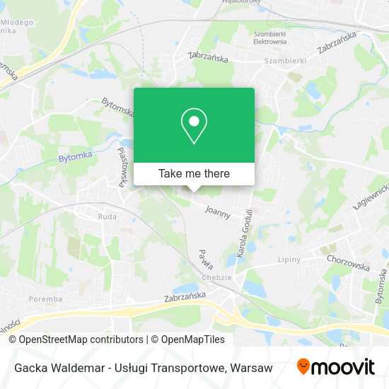 Gacka Waldemar - Usługi Transportowe map