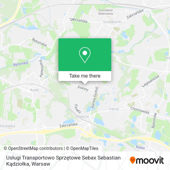 Usługi Transportowo Sprzętowe Sebax Sebastian Kądziołka map