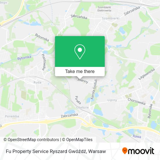 Fu Property Service Ryszard Gwóźdź map