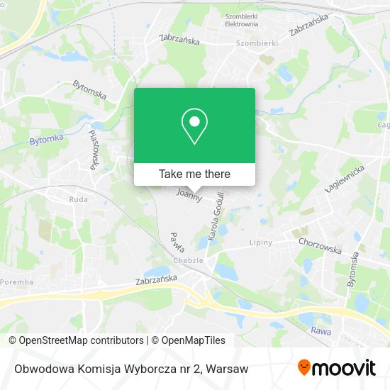 Obwodowa Komisja Wyborcza nr 2 map