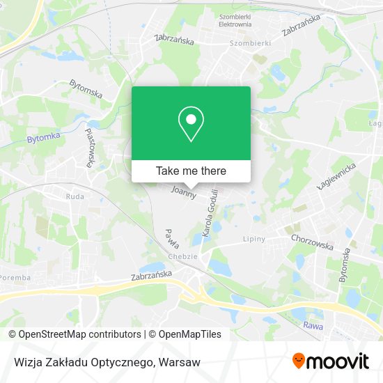 Wizja Zakładu Optycznego map