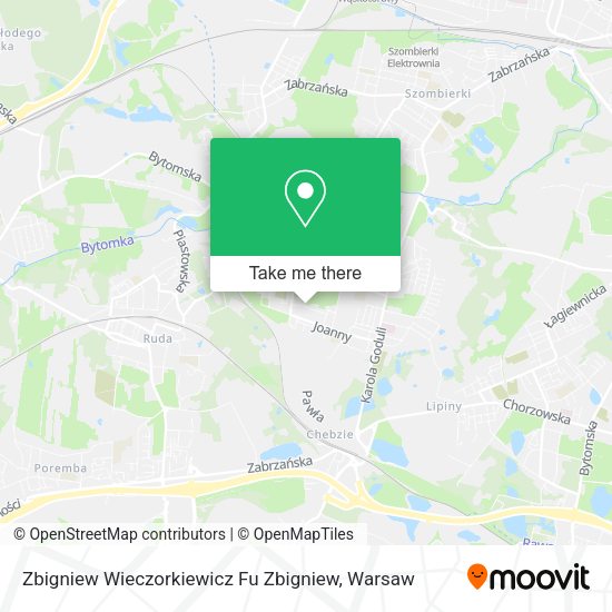 Zbigniew Wieczorkiewicz Fu Zbigniew map