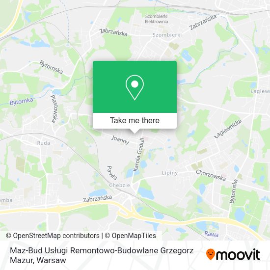 Maz-Bud Usługi Remontowo-Budowlane Grzegorz Mazur map